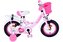 VOLARE - Detský bicykel Volare Ashley - dievčenský - 12" - Pink - Dve ručné brzdy