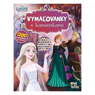Vymaľovanky s kamienkami/ Ľadové kráľovstvo Vymaľovanky s kamienkami/ Ľadové kráľovstvo