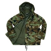 Bunda/parka s fleece vložkou WOODLAND vel.XL