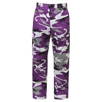 Kalhoty BDU VIOLET CAMO vel.L