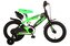 VOLARE - Detský bicykel pre chlapcov Sportivo Neon Green Black 14"- zložený na 95 %