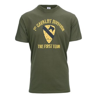 Triko 1st CAVALRY DIVISION ZELENÉ vel.L