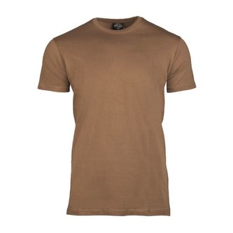 Triko krátký rukáv US STYLE HNĚDÉ vel.XL