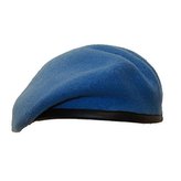 Baret vlněný BW CDO MODRÝ vel.56