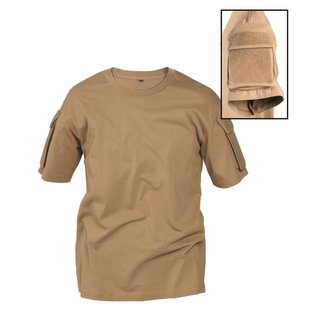 Triko TACTICAL krátký rukáv COYOTE vel.XL