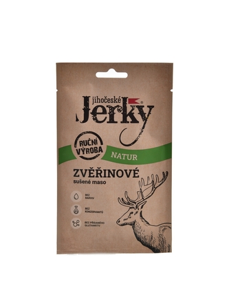 Jihočeské jerky - Jihočeské jerky zvěřinové 20 g - s pepřem
