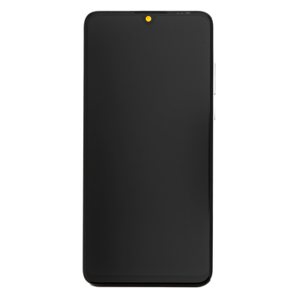 Huawei P30 Lite LCD Display + Dotyková Deska + Přední Kryt White (pro 48MP foto)