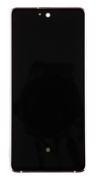 LCD display + Dotyk + Přední Kryt Samsung G781 5G Galaxy S20 FE Cloud Lavender (Service Pack)