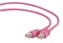 GEMBIRD kabel patchcord Cat5e UTP 0,5m, růžový