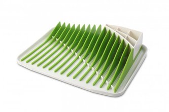 Vialli Design Odkapávač na nádobí bílo-zelený PIANO 3673