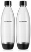 SodaStream TwinPack Fuse sada lahví, 2 kusy, 1 l, PET, černé