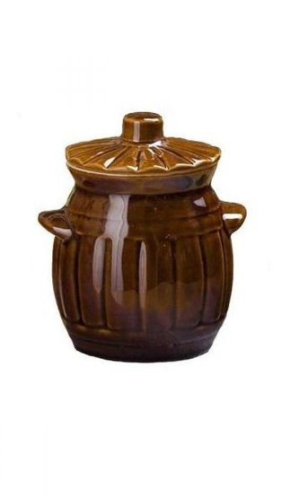 DURAmat Keramický soudek 1,2l + víko Q11