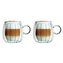 Vialli Design Sada 2 dvoustěnných hrnků 250ml, TULIP 8807