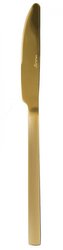 Vialli Design Jidelní nůž, zlatý