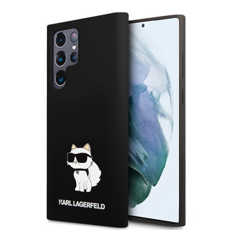 Karl Lagerfeld Liquid Silicone Choupette NFT Zadní Kryt pro Samsung Galaxy S24 Ultra Black Karl Lagerfeld Liquid Silicone Choupette NFT Zadní Kryt pro Samsung Galaxy S24 Ultra Black