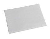 Polštářek pro kojence do postýlky - kostička - šedá, bílá - 42x32 cm - tenký