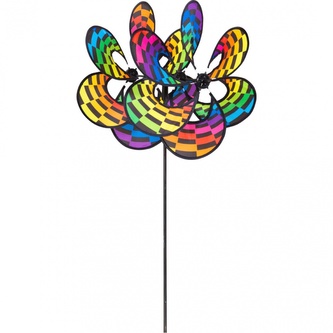 Invento větrník Flower Duet Rainbow Checker Invento větrník Flower Duet Rainbow Checker