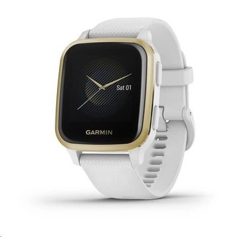 Garmin GPS sportovní hodinky Venu Sq, LightGold/White Band Garmin GPS sportovní hodinky Venu Sq, LightGold/White Band