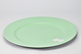 Plastový talíř zelený 33x2 cm