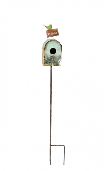 Ptačí budka zápich 79x11x14,5 cm