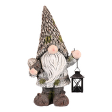 Skřítek s lucernou, zahradní dekorace, magnezium.