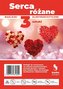 Naklejki Serca Różane 3szt