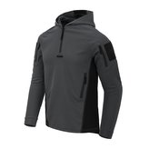 Mikina RANGE TOPCOOL SHADOW GREY/ČERNÁ vel.L