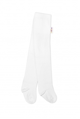 Dětské punčocháče bavlněné - bílé, vel. 68/74; 68/74 (6-9m)