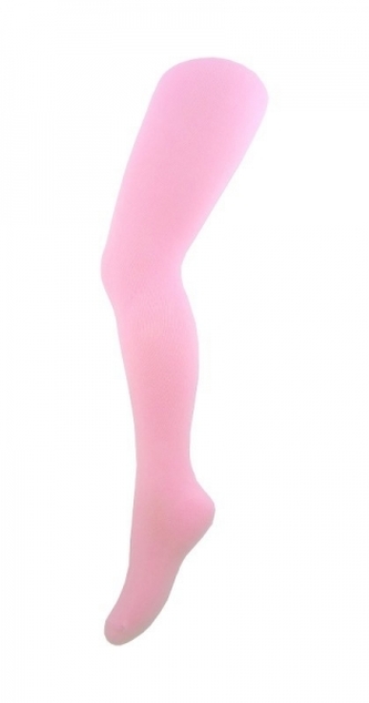 Dětské bavlněné punčocháče, sv. růžové; 68/74 (6-9m)