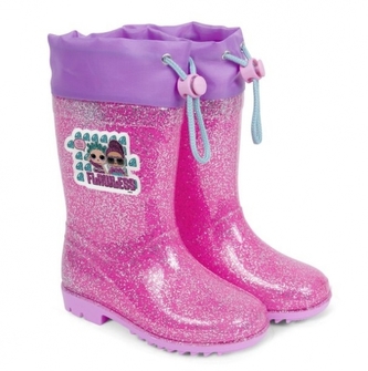 Dětské holínky LOL - růžové; 24/25