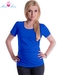 Be MaaMaa Triko JOLY bavlna nejen pro těhotné - tm.modré; L/XL