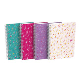 Oxford, Blok Floral, A5, 60 listů, linkovaný, floral