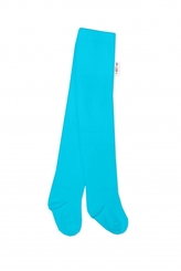 Baby Nellys Dětské punčocháče bavlněné - tyrkysové; 62-74 (3-9m)