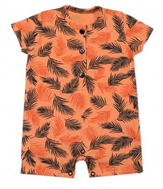 Body s nohavičkami, San Diego, Mrofi - orange, vel. 74; 74 (6-9m)