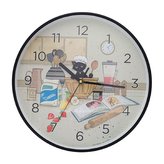 Hodiny nástěnné 30 cm HOR34H02 BUG ART KIUB