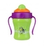 BabyOno Hrníček zelený s brčkem 220ml