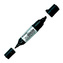 Pilot, Popisovače Twin Marker Jumbo, 4.0/7.0, (B) silný, (M) střední, černá