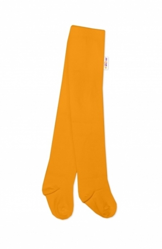 Baby Nellys Dětské punčocháče bavlněné - hořčicové, vel. 80/86; 80/86 (12-18m)