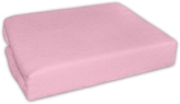 Baby Nellys Froté prostěradlo do kočárku 75 x 35 - růžové; 75x35