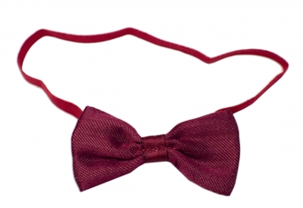 Dětský motýlek na gumičce se vzorem Mrofi, bordó, vel. 98; 98 (2-3r)