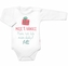 Moje 1. Vánoce, Mami, tati, kde mám dárky,body dlouhý rukáv  Baby Nellys, bílé, vel. 86; 86 (12-18m)