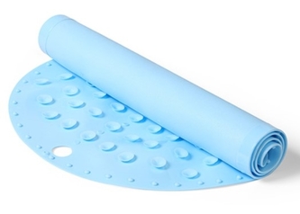 Protiskluzová podložka do vany BabyOno, 70 x 35 cm - světle modrá Protiskluzová podložka do vany BabyOno, 70 x 35 cm - světle modrá