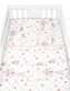 Povlečení do postýlky, 2D sada flanel - Cirkus, Baby Nellys, béžové; 120x90