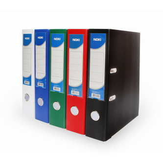 Noki, Pákový pořadač, PP, A4, 8 cm, zelená