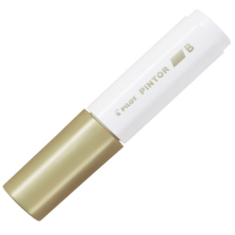 Pilot, Akrylový Popisovač Pintor, (B) silný, zlatá