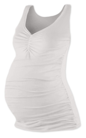 JOŽÁNEK Těhotenský topík JOLANA - smetanová; S/M