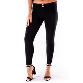 Push-Up pletené legíny Melody, black lulu, NP L
