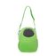 Přepravní taška Hamster pro hlodavce a ježky 22x19 cm (M) Zelená