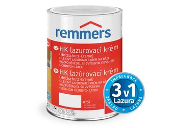 Remmers - HK lazurovací krém 0,75l Nussbaum / Ořech