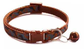 Obojek pro psa Camuflage 1,5 x 25-40cm Hnědá